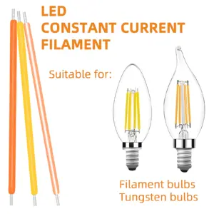 Vibrant LED Filament Bulb Set, 5 Pieces 11 S83321e9c7e4948a784af4785b2eb7c56i