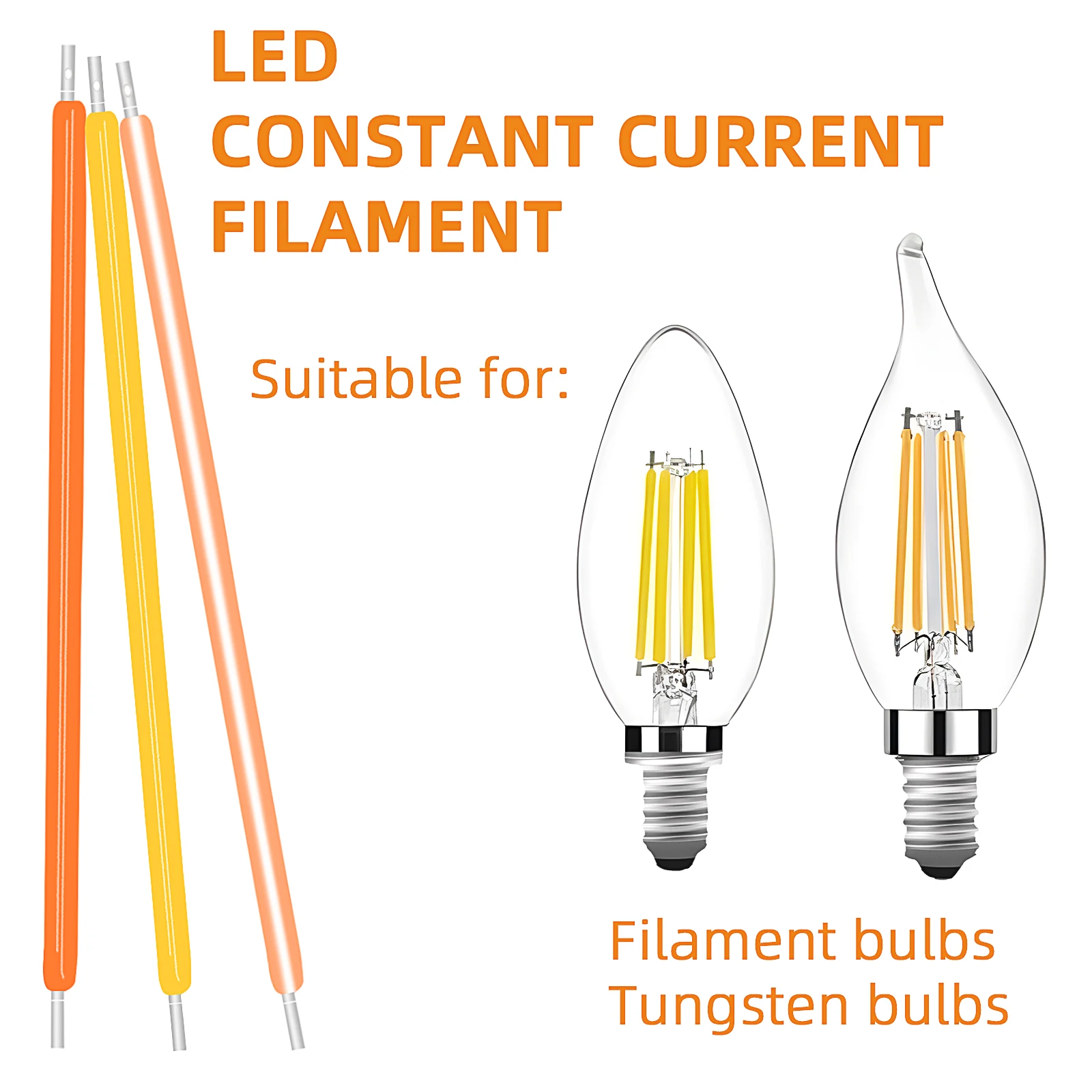 Vibrant LED Filament Bulb Set, 5 Pieces 2 Vibrant LED Filament Bulb Set, 5 Pieces - Image 2