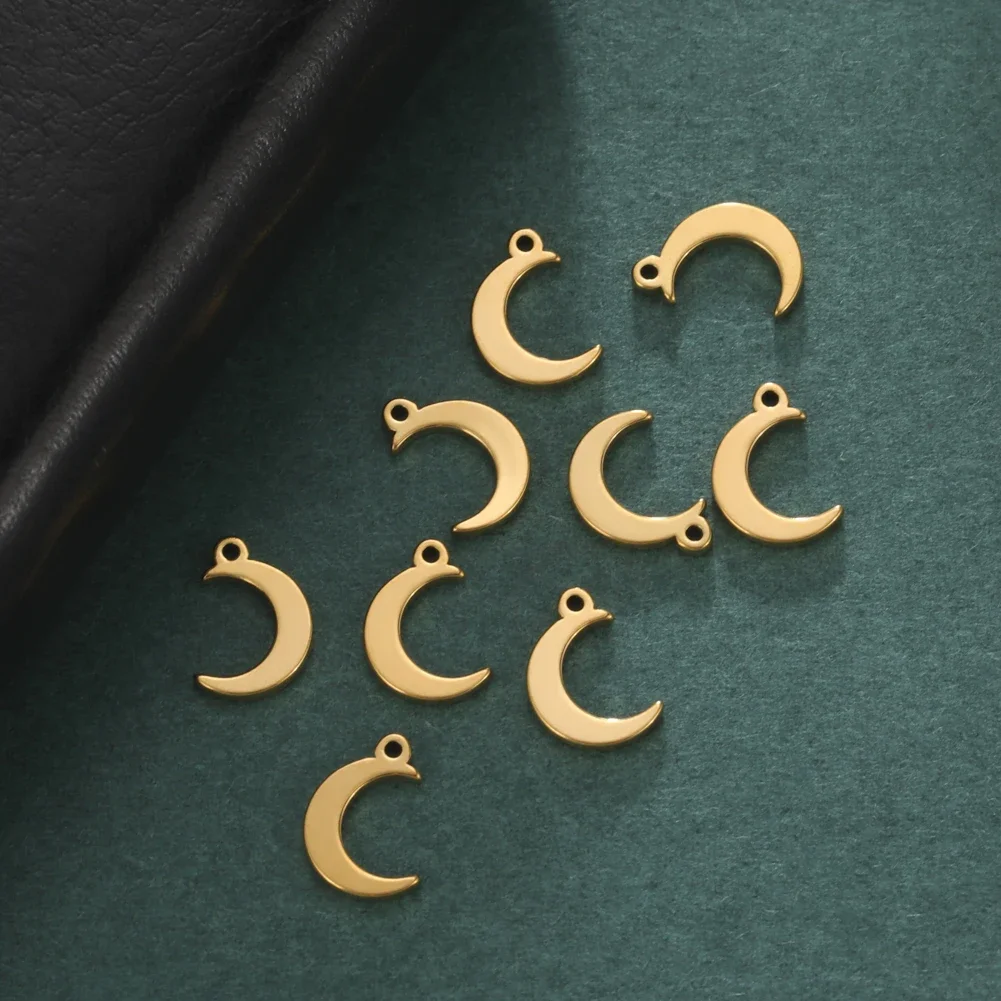 Stainless Steel Charm Set with Motifs 3 Stainless Steel Charm Set with Motifs - Image 3