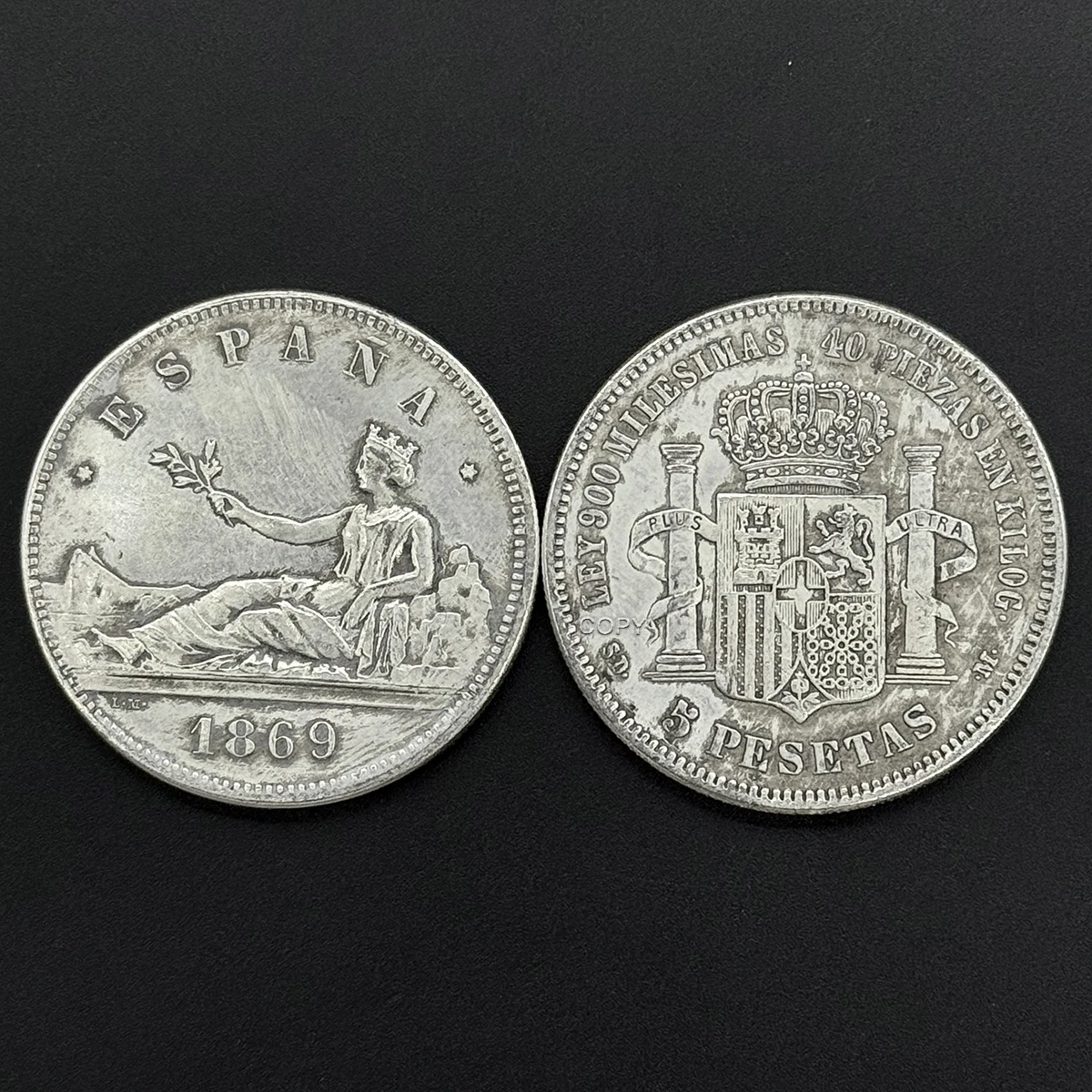 Vintage Copper Commemorative Coins Collection 3 Vintage Copper Commemorative Coins Collection - Image 3