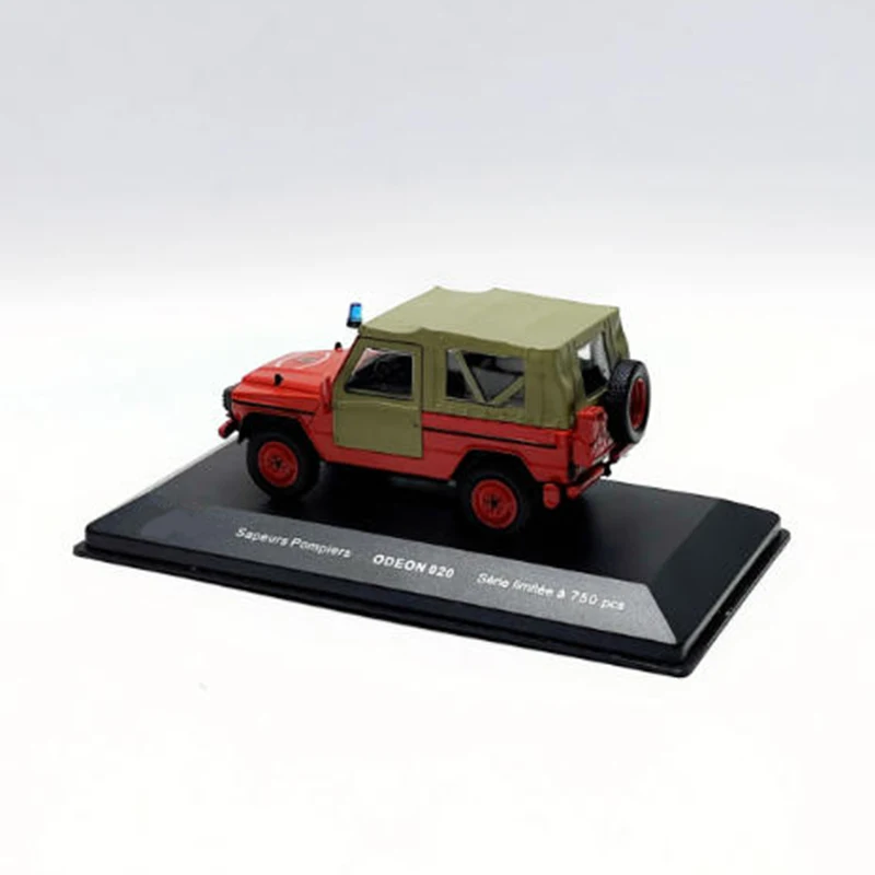 Vintage Red Fire Command Model 1/43 Scale 4 Vintage Red Fire Command Model 1/43 Scale - Image 4