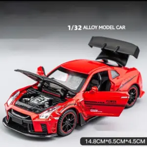 Nissan GTR R35 1:32 Diecast Model in Red 15 S835ffee26f7c474cb23f0c305c8600f49