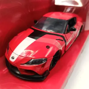 Red 1:24 Scale Toyota GR Supra Diecast Model 6 S83715bb118084aee8232fb4a76890f7c2