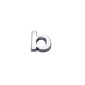 Chrome Lowercase Letter Set for Customization 10 S83749343d1ea431195cee56c509dfa5bB