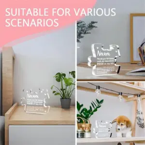 Heartfelt Nana Ornament with Wavy Edges 7 S83981b30eb02494c8ccf57f89385651e9