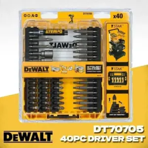 DEWALT 40-Piece Screwdriver Bit Set in TSTAK Case