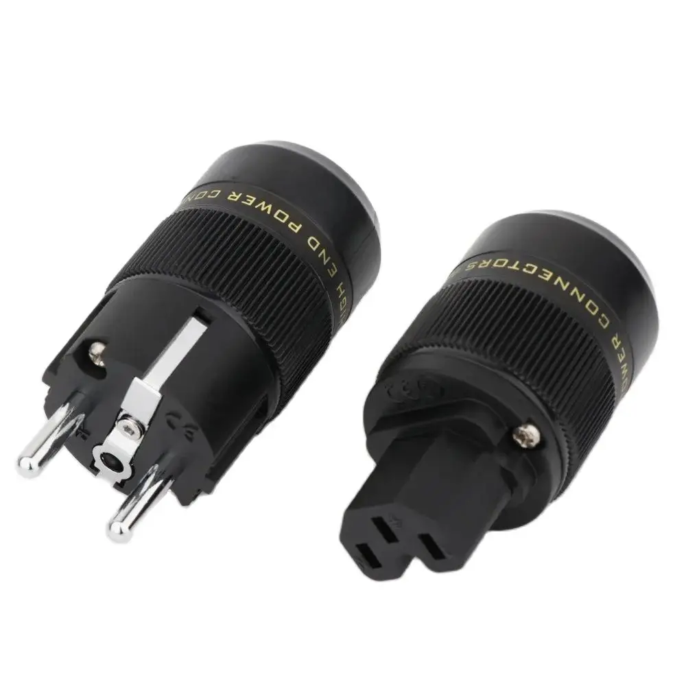 Premium EU Audio Power Plug for DIY Cables 2 Premium EU Audio Power Plug for DIY Cables - Image 2