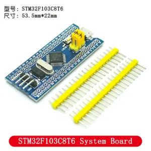 Blue STM32F103 Development Board, 72MHz ARM Cortex-M3