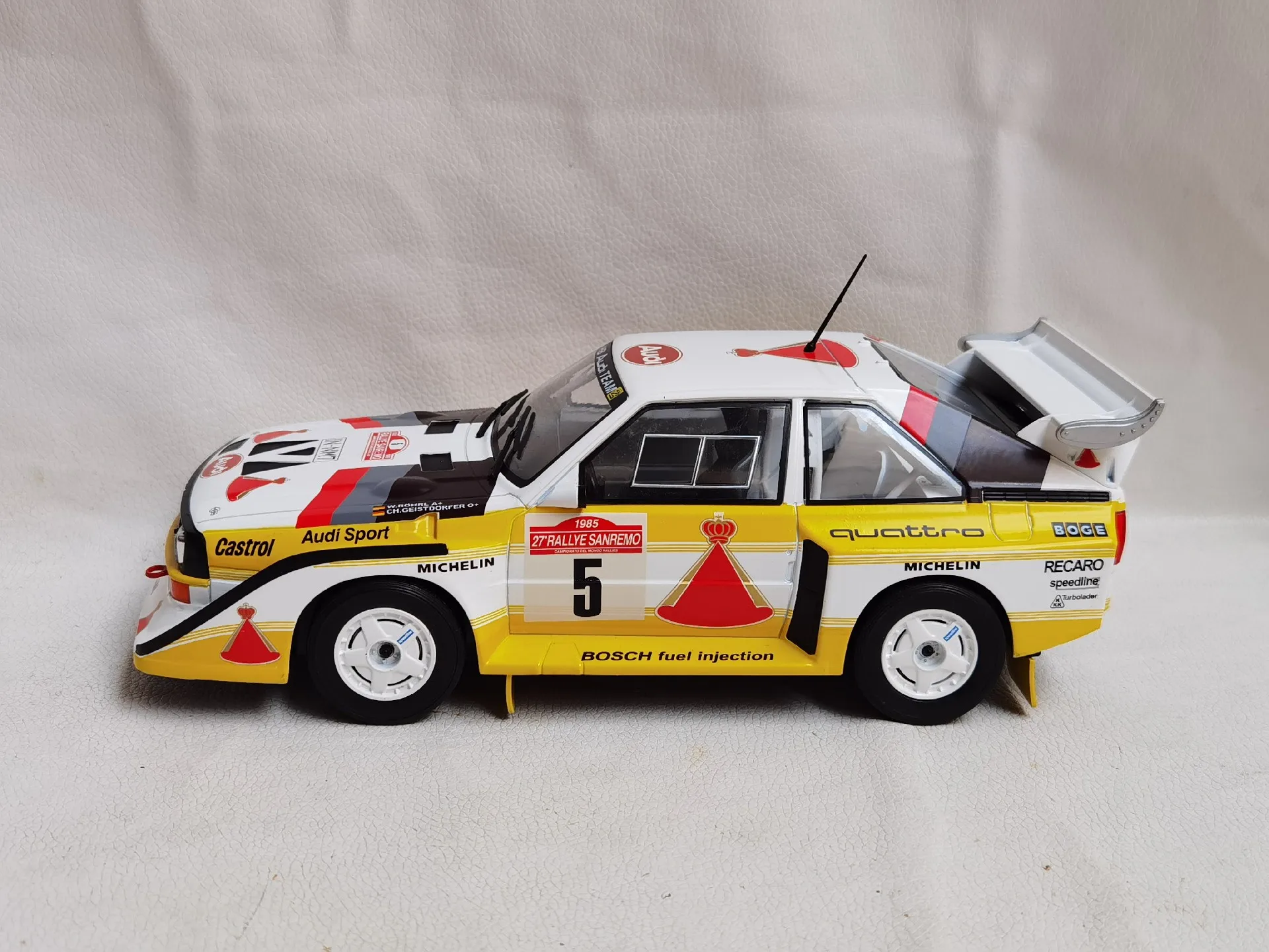 Audi Quattro Diecast Model 1/18 Scale 2 Audi Quattro Diecast Model 1/18 Scale - Image 2