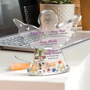 Acrylic Angel Spirit Figurine for Women 10 S83b9ebc297c843b5b2c701a78968af3fq