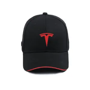 Tesla Model Cap with Red Stripe 8 S83c1f162908a4818a6effc85d8e19ce3s