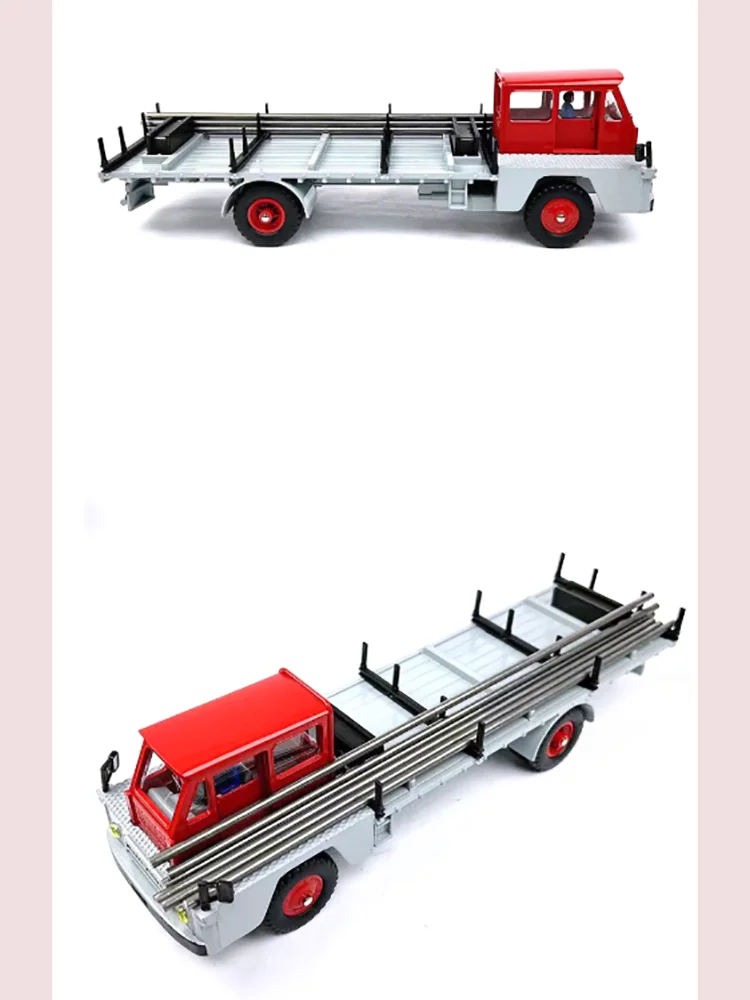Vintage Flatbed Transporter Model 1:43 by WELLY 4 Vintage Flatbed Transporter Model 1:43 by WELLY - Image 4