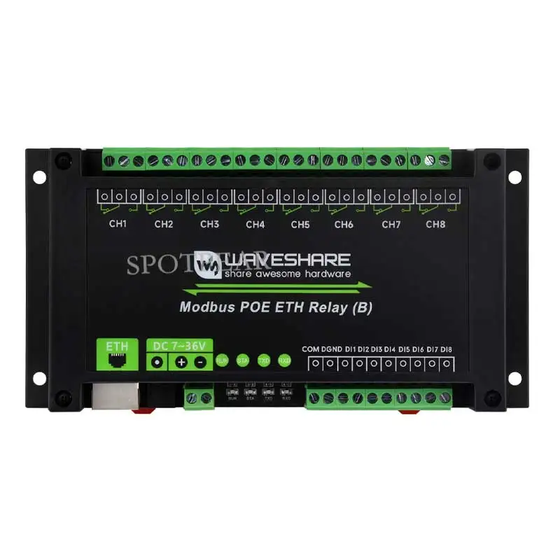 8-Channel Ethernet Industrial Relay Module 3 8-Channel Ethernet Industrial Relay Module - Image 3