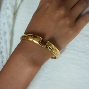 Elegant Gold Stainless Steel Bangle Bracelet 9 S83eb9252681e4951953d8df770b91a56r