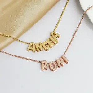 Gold Stainless Steel Balloon Necklace for Women 11 S83edba101e16485787c41033b55f5435h