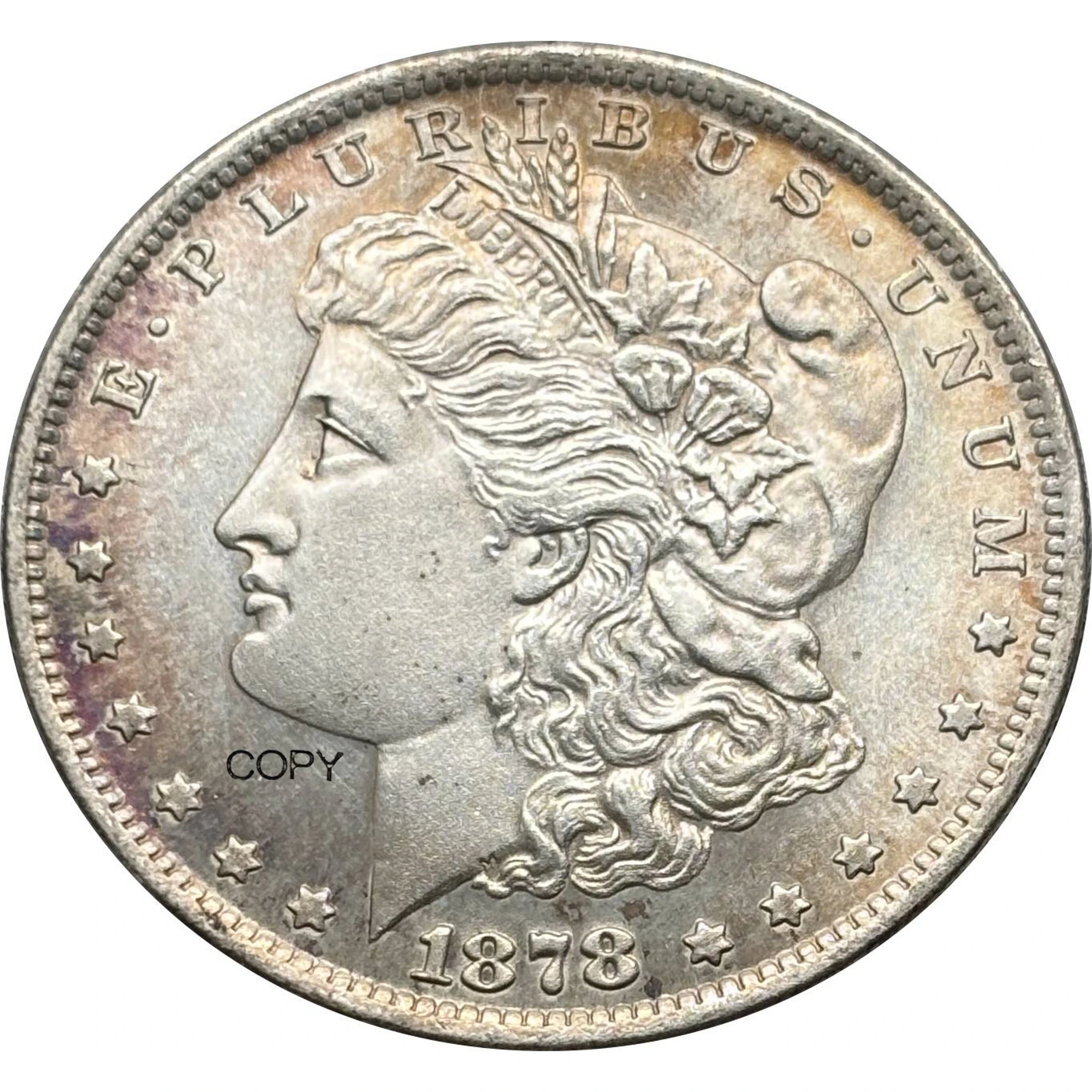 Replica US 1878 CC Morgan Silver Coin 3 Replica US 1878 CC Morgan Silver Coin - Image 3