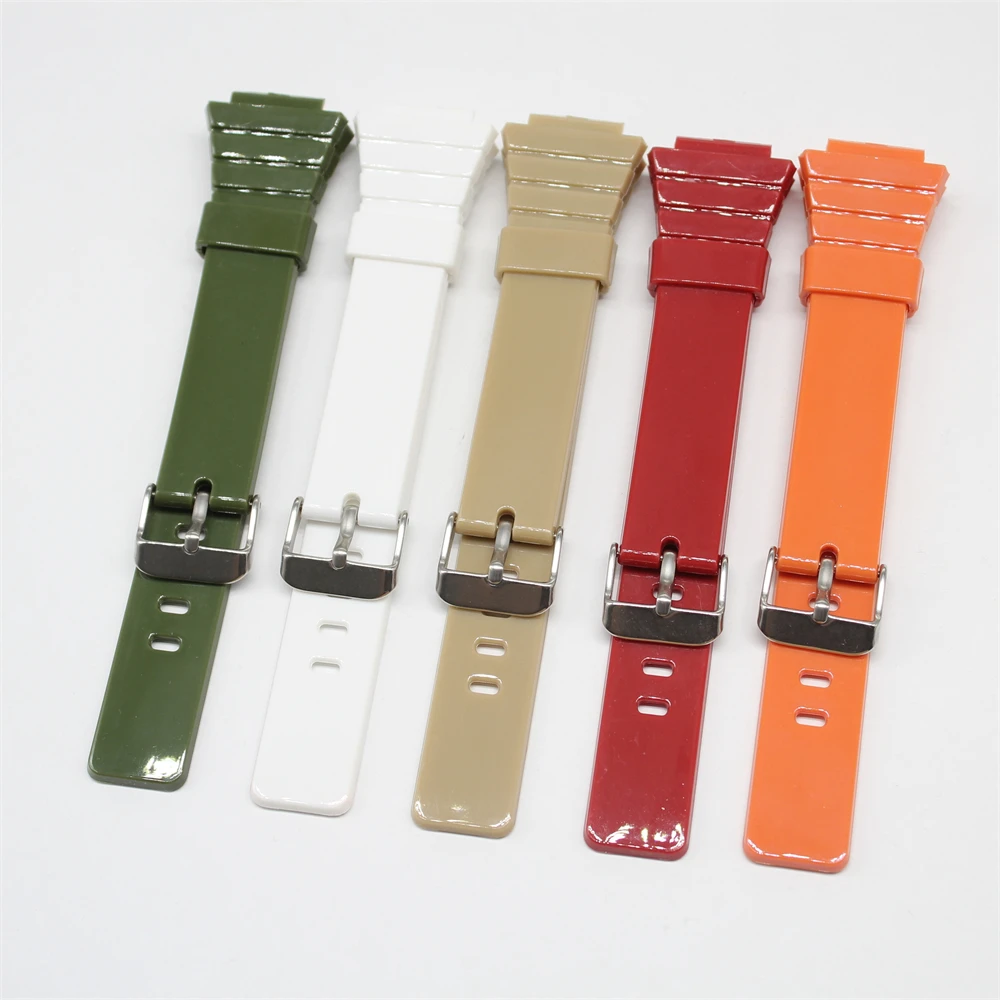 W-215/W215H TPU Watch Strap in Vibrant Colors 5 W-215/W215H TPU Watch Strap in Vibrant Colors - Image 5