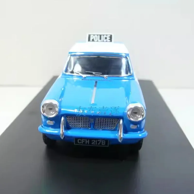 Vintage Blue Triumph Herald Police Diecast Model 3 Vintage Blue Triumph Herald Police Diecast Model - Image 3