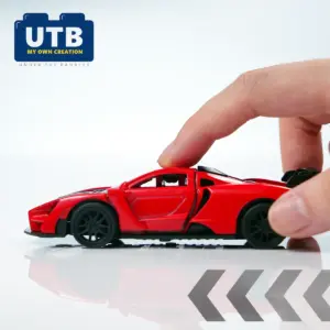 Red 1:43 Die-Cast Racing Car Model 9 S8407c45b712e48ed90ec27ed087307b31