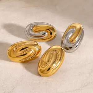 Stainless Steel Vortex Earrings for Women 8 S840f344af2c34dc2a50be951e57095fbI