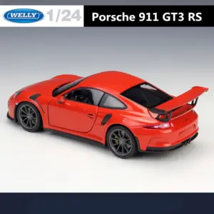 Blue Diecast Porsche 911 GT3 RS Model 1:24 Scale 13 S8415339b020f4ed9ab7e98573b40a19bY