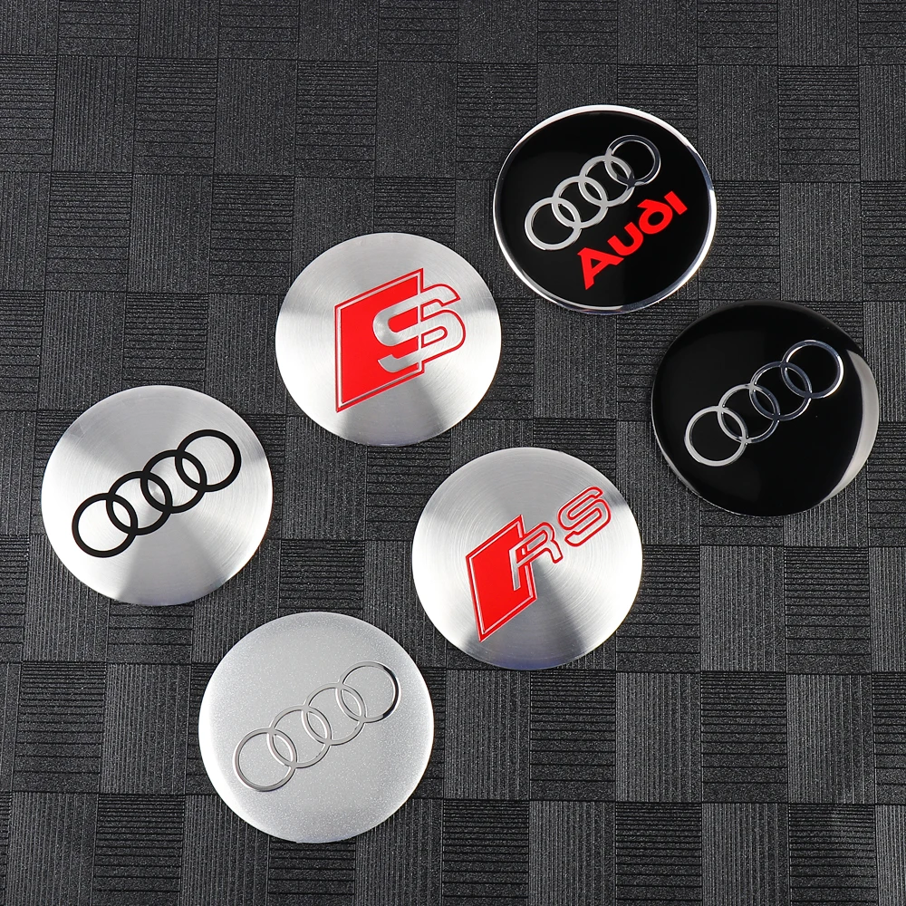 Premium Aluminum Wheel Center Stickers Set 2 Premium Aluminum Wheel Center Stickers Set - Image 2
