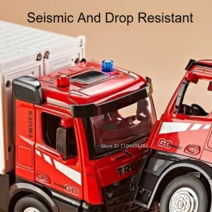 1:24 Alloy Container Truck and Flat Car Set 14 S844bd8619b9848b59264861ed9a1637bt