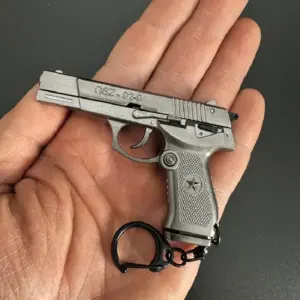 Miniature QSZ92 Keychain Replica in Black or Brown 9 S8461a67a374c4258a011210121d366dcF