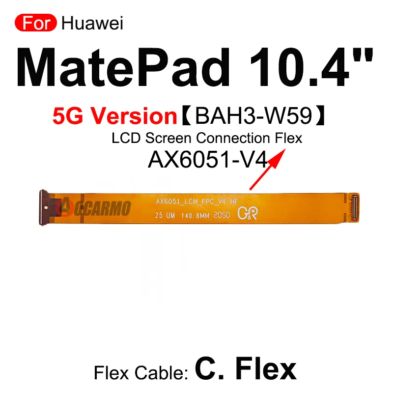 Flex Cable for Huawei MatePad 10.4 4G/5G Models 8 Flex Cable for Huawei MatePad 10.4 4G/5G Models - Image 8