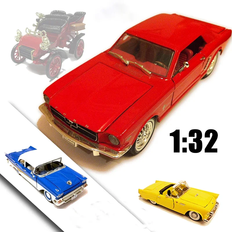 Vintage 1:32 Scale Diecast Alloy Car Model Collection 2 Vintage 1:32 Scale Diecast Alloy Car Model Collection - Image 2