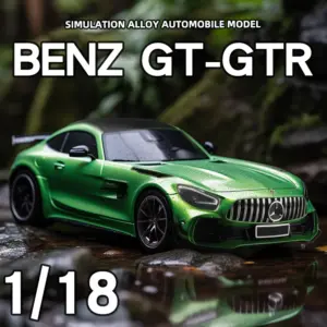 Green Mercedes Benz AMG GTR 1/18 Diecast Model 12 S846db19ab9b14d958702c5d1ac32f845s