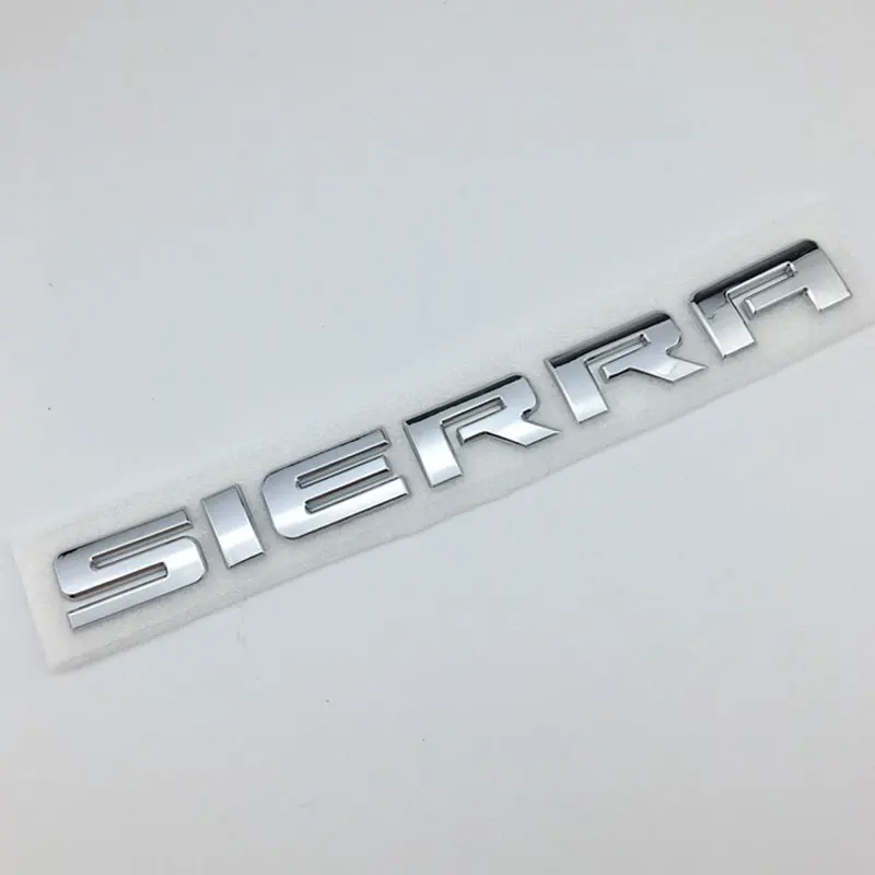 GMC Sierra Logo Car Decal in 6 Finishes 10 GMC Sierra Logo Car Decal in 6 Finishes - Image 10