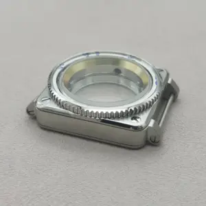 42mm Silver Pilot Watch Case for Automatic Movements 13 S8477059023d04cb0b3ee698f450287dbF