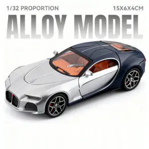 1:32 Scale Alloy Car Model with Lights 19 S84778d320b434e7e9a7a4b5f03cb36451