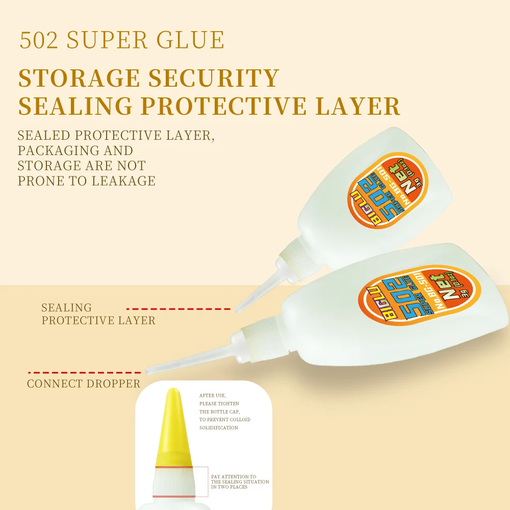 BIGLU 502 Super Glue 15/35ml Precision Bonding 3 BIGLU 502 Super Glue 15/35ml Precision Bonding - Image 3