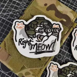 Luminous PVC Cat Patch with Glow Effects 12 S8481bdd132c24ce6bcb944da4c186f614