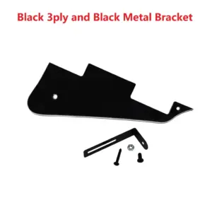 Black Pickguard Set for Les Paul Guitars 16 S84a6b9fb5b574198b2394efab017aaedQ