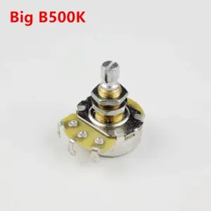 Korean Brass Shaft Guitar Potentiometer A500K 15 S84abc4d31ffc44f6b09612bdd6f0fb06m
