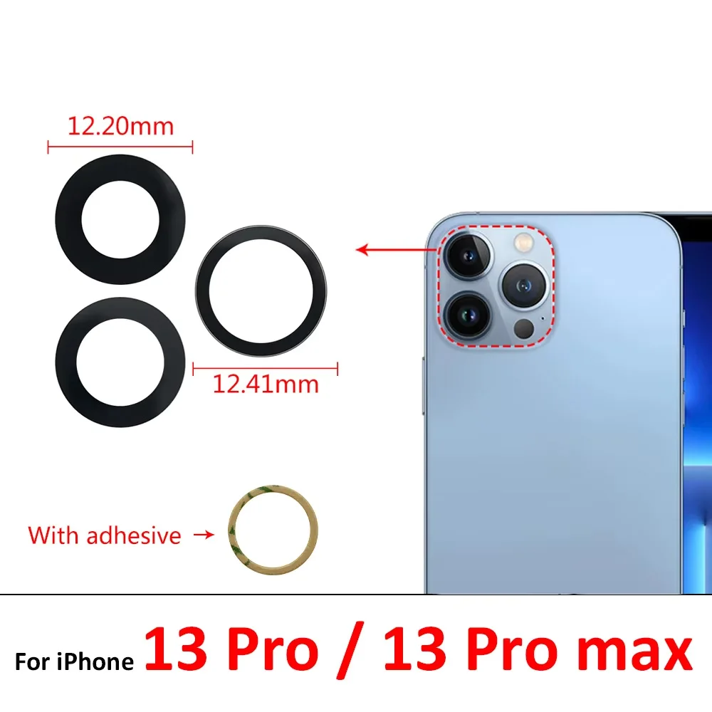 iPhone Camera Lens Replacement Set for Models 11-16 9 iPhone Camera Lens Replacement Set for Models 11-16 - Image 9