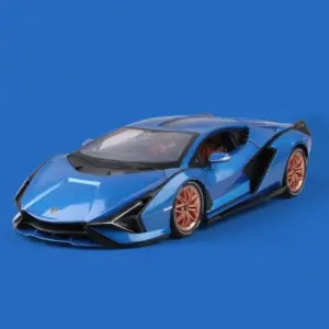 1/18 Blue Lanbor SINA Sports Car Model 17 S84fca17f6c984364a0250781dbf1e738R