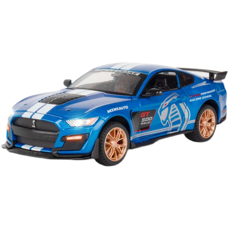 Vibrant Orange Ford Shelby GT500 Model 5 Vibrant Orange Ford Shelby GT500 Model - Image 5