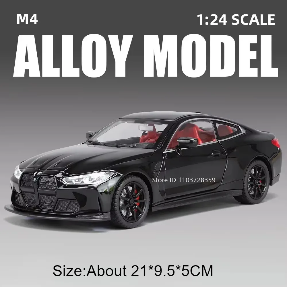 BMW M4 1:24 Scale Miniature Car Model 8 BMW M4 1:24 Scale Miniature Car Model - Image 8