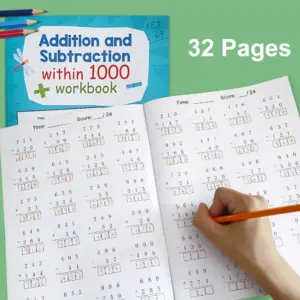 Addition and Subtraction Workbook for Kids