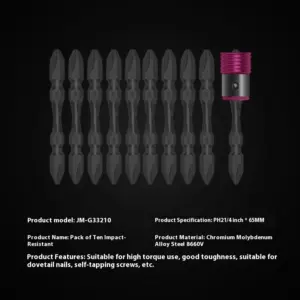 Xiaomi JIMIHome 1-Inch Screwdriver Bits Set 15 S8511f2c965bc4455967bfa5c479ee89d5