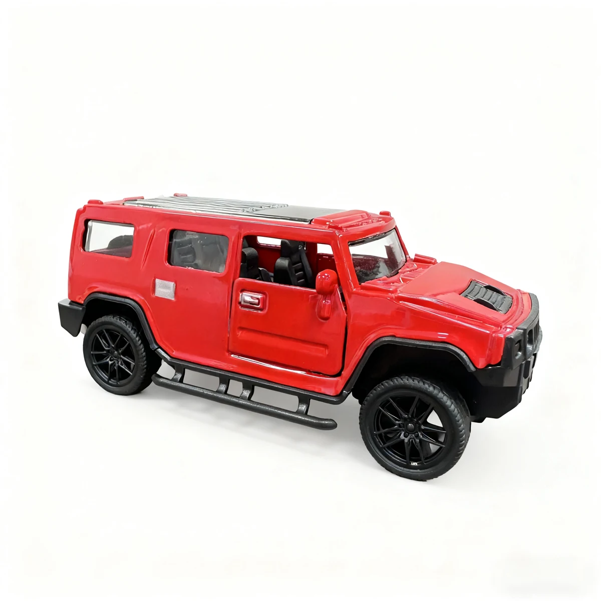 Red Alloy Off-Road Vehicle Toy for Collectors 3 Red Alloy Off-Road Vehicle Toy for Collectors - Image 3