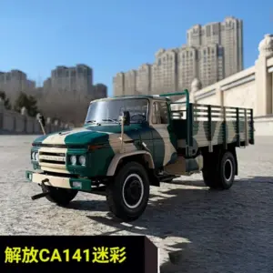 1:24 Camouflage Military Truck Model