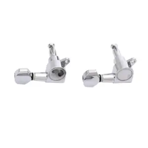 Electroplated Silver Ukulele Button Set 8 S8533066b9f614cbca99a55f7889bf7c1S