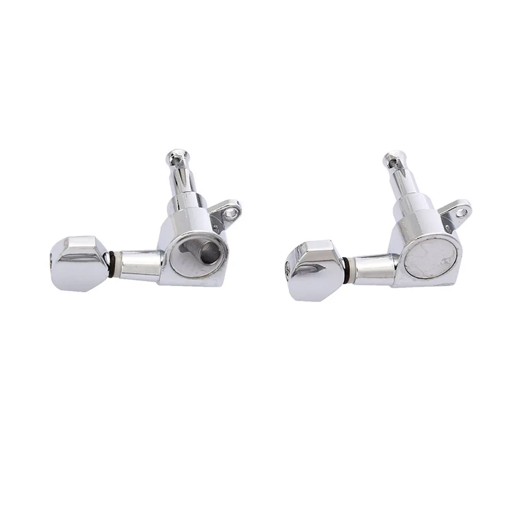 Electroplated Silver Ukulele Button Set 4 Electroplated Silver Ukulele Button Set - Image 4