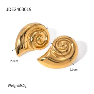 Marine-Inspired Stainless Steel Earrings Collection 15 S854288c1bda04debabb132d082068166c