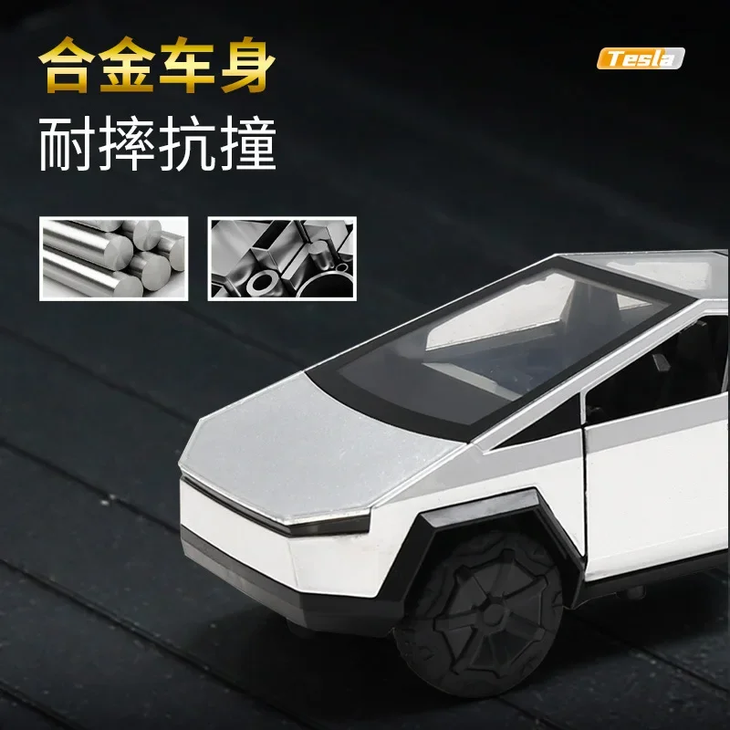 1:28 Scale Cyber Pickup Model Car 5 1:28 Scale Cyber Pickup Model Car - Image 5